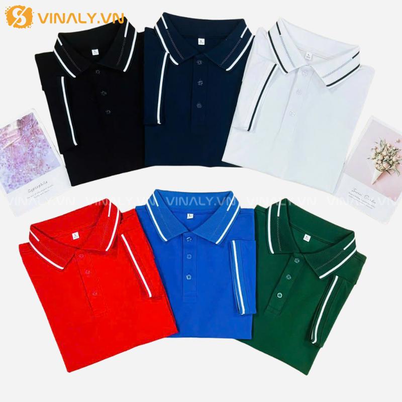 ÁO THUN POLO CÁ SẤU 100% COTTON FORM ĐẸP CHO CẢ GIA ĐÌNH 14 BẢNG MÀU TRUNG TÍNH DỄ ỨNG DỤNG