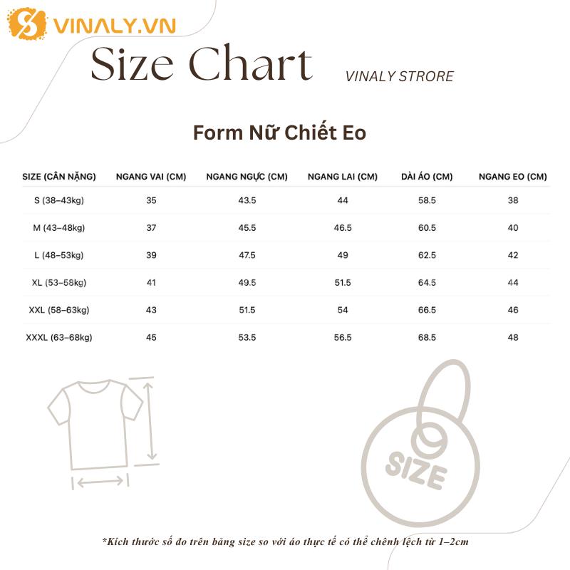 ÁO THUN POLO CÁ SẤU 100% COTTON FORM ĐẸP CHO CẢ GIA ĐÌNH 16 BẢNG SIZE FORM NỮ CHIẾT EO