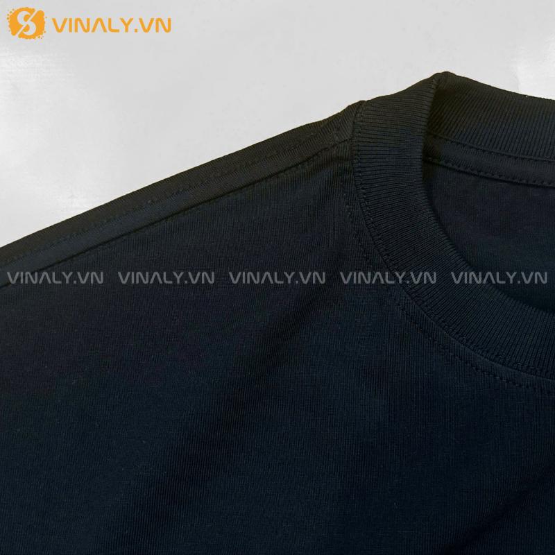 ÁO BOXY FORM ĐẸP - ÁO THUN 100% COTTON 2 CHIỀU 250GMS 14 ÁO BOXY FORM ĐẸP - ÁO THUN 100% COTTON 2 TÔNG ĐEN