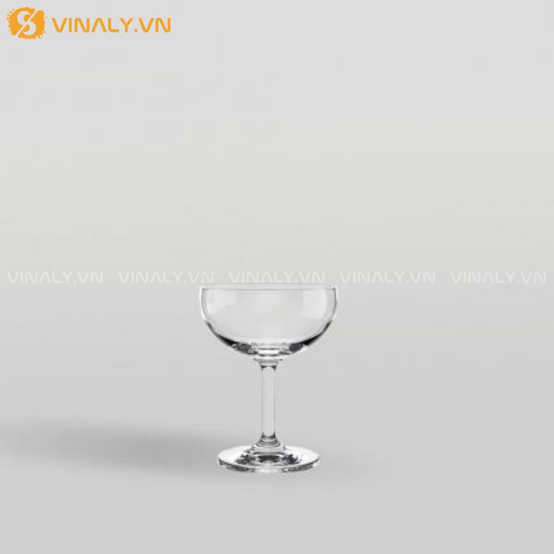 1501S07 | CLASSIC SAUCER CHAMPAGNE - LY UỐNG RƯỢU VANG OCEAN THÂN THẤP 8 DÁNG LY MIỆNG RỘNG, THÂN THẤP DUNG TÍCH 200ML