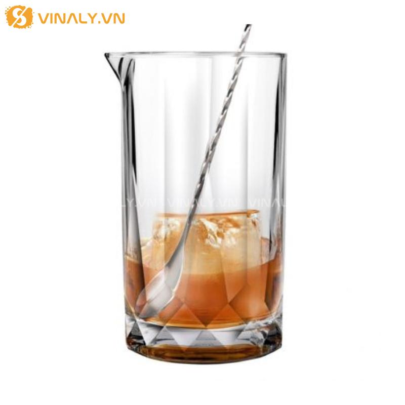 1P02810 | CONNEXION MIXING GLASS - LY THUỶ TINH CAO TO PHA CHẾ 625ML 8 DÒNG LY PHA CHẾ ĐƯỢC NHIỀU CỬA HÀNG ƯA CHUỘNG