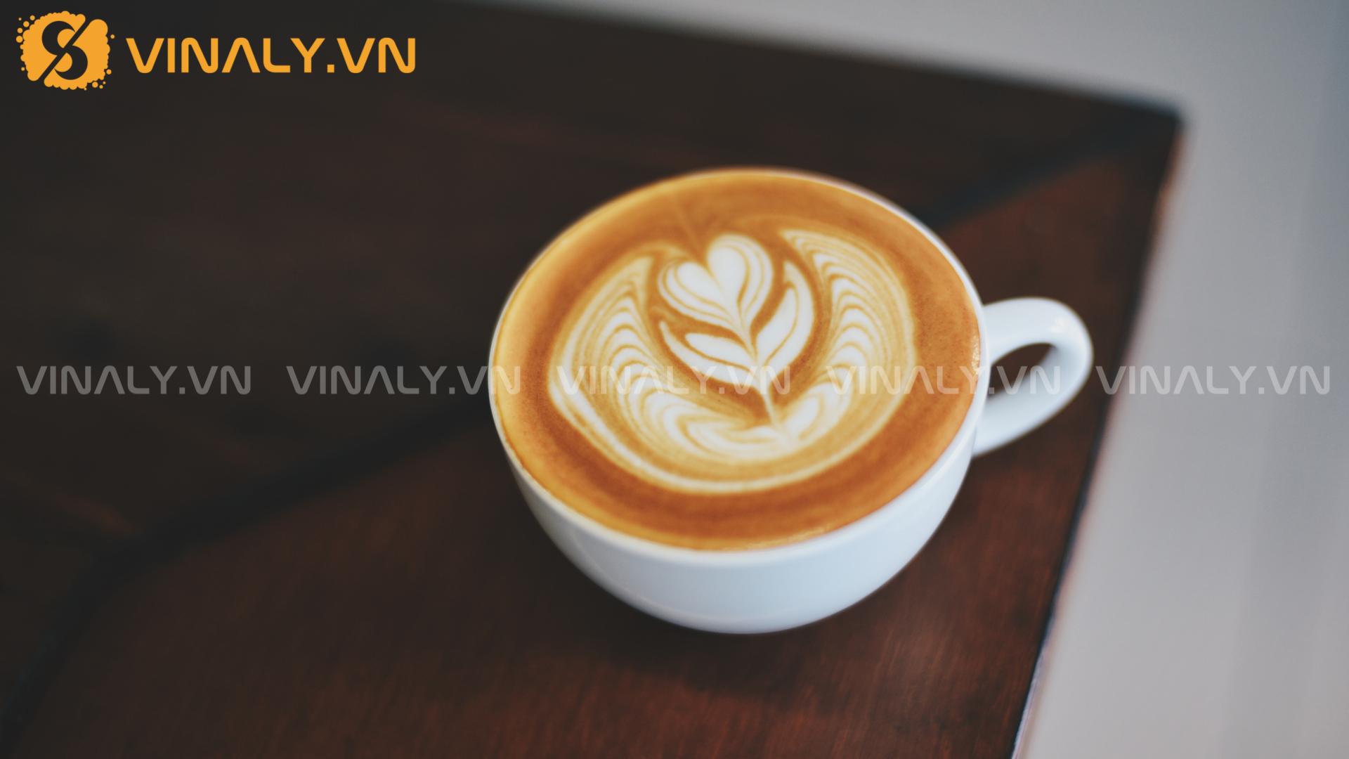5 Mẫu ly sứ Cafe Espresso ln logo đẹp, giá sỉ 3 Ly sứ cafe Espresso dáng tròn cổ điển