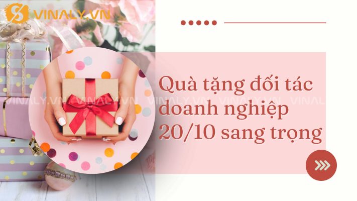 Quà tặng đối tác doanh nghiệp 20/10 sang trọng 4 Quà tặng đối tác doanh nghiệp 20/10 sang trọng là cách doanh nghiệp gửi gắm lời chúc và sự trân trọng đến khách hàng, đối tác nữ trong dịp đặc biệt này.