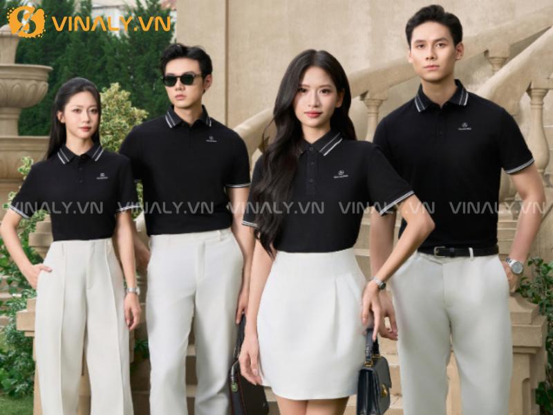 3 Xu Hướng Áo Polo 2025 Cho Doanh Nghiệp Startup 8 Áo thun đen quốc dân cho startup công nghệ