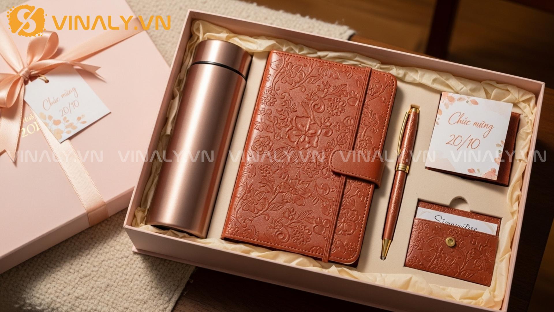Joy Box hộp quà hữu ích cho doanh nghiệp 4 Set văn phòng hữu ích