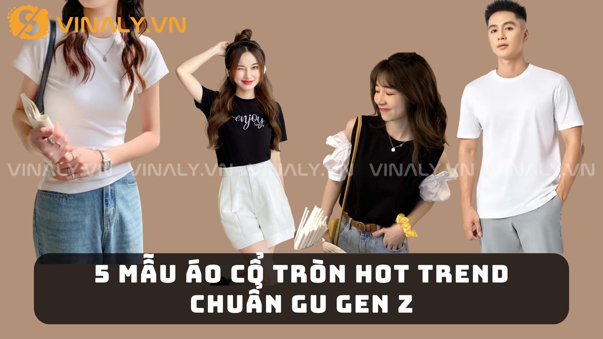 5 Mẫu Áo Cổ Tròn Hot Trend Chuẩn Gu Gen Z
