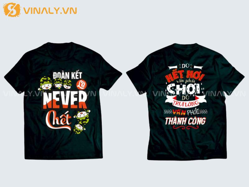 5 Ý Tưởng In Slogan Áo Basic, Sáng Tạo Cho Team Building 5 Slogan truyền động lực tích cực