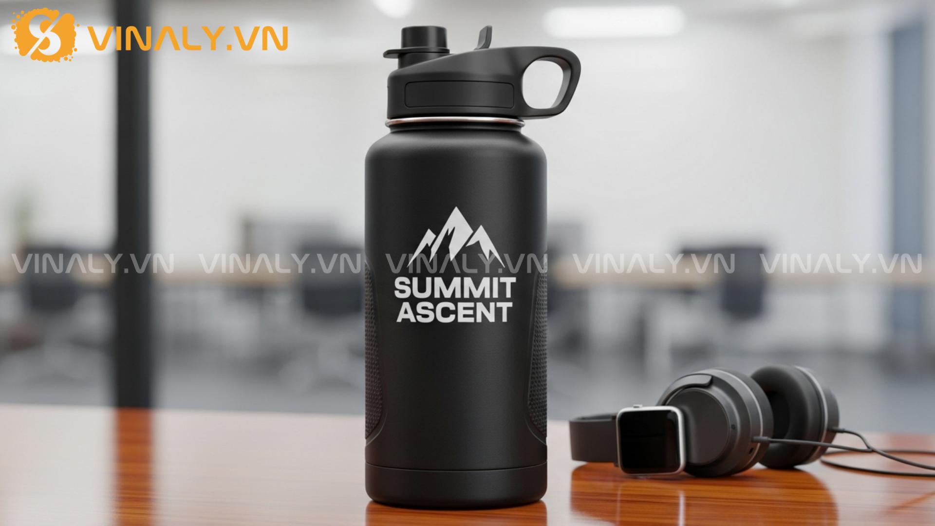 Bình giữ nhiệt in logo doanh nghiệp – Quà tặng 20/10 thiết thực 5 Bình giữ nhiệt thể thao dung tích lớn cho đối tác năng động