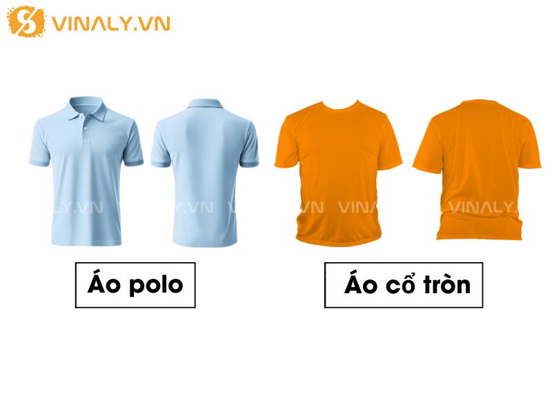 Áo polo - áo cổ tròn