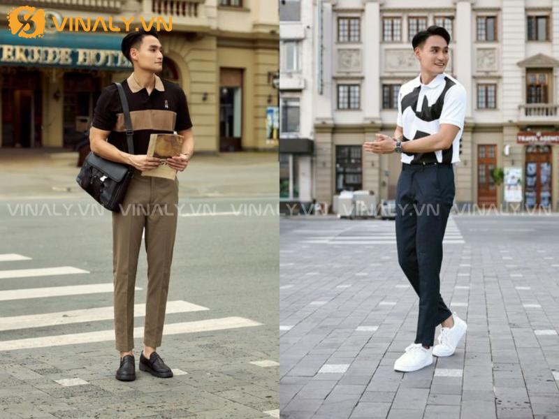 Phối Áo Polo Quần Tây - Bí Quyết Lịch Lãm Không Lỗi Mốt 4 Không nên mua những loại áo polo nào khi phối quần tây?