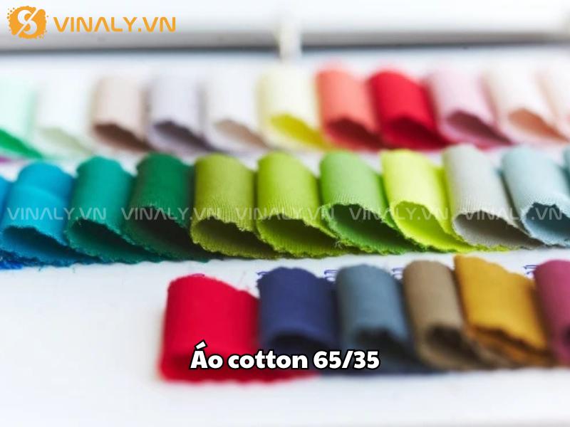 Áo cotton pha 65/35 phân khúc tầm trung