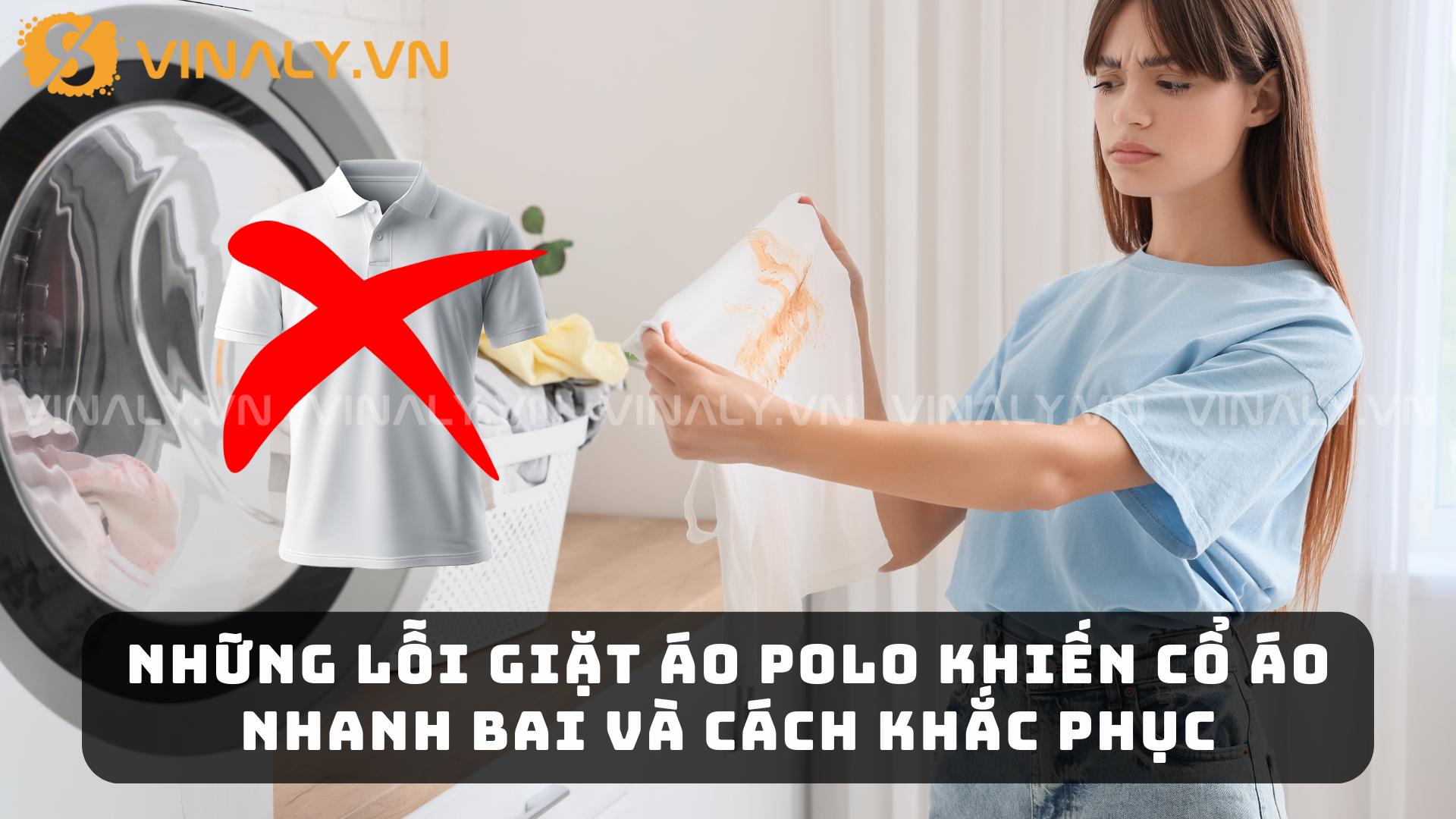 Những Lỗi Giặt Áo Polo Khiến Cổ Áo Nhanh Bai Và Cách Khắc Phục 1 Những Lỗi Giặt Áo Polo Khiến Cổ Áo Nhanh Bai Và Cách Khắc Phục