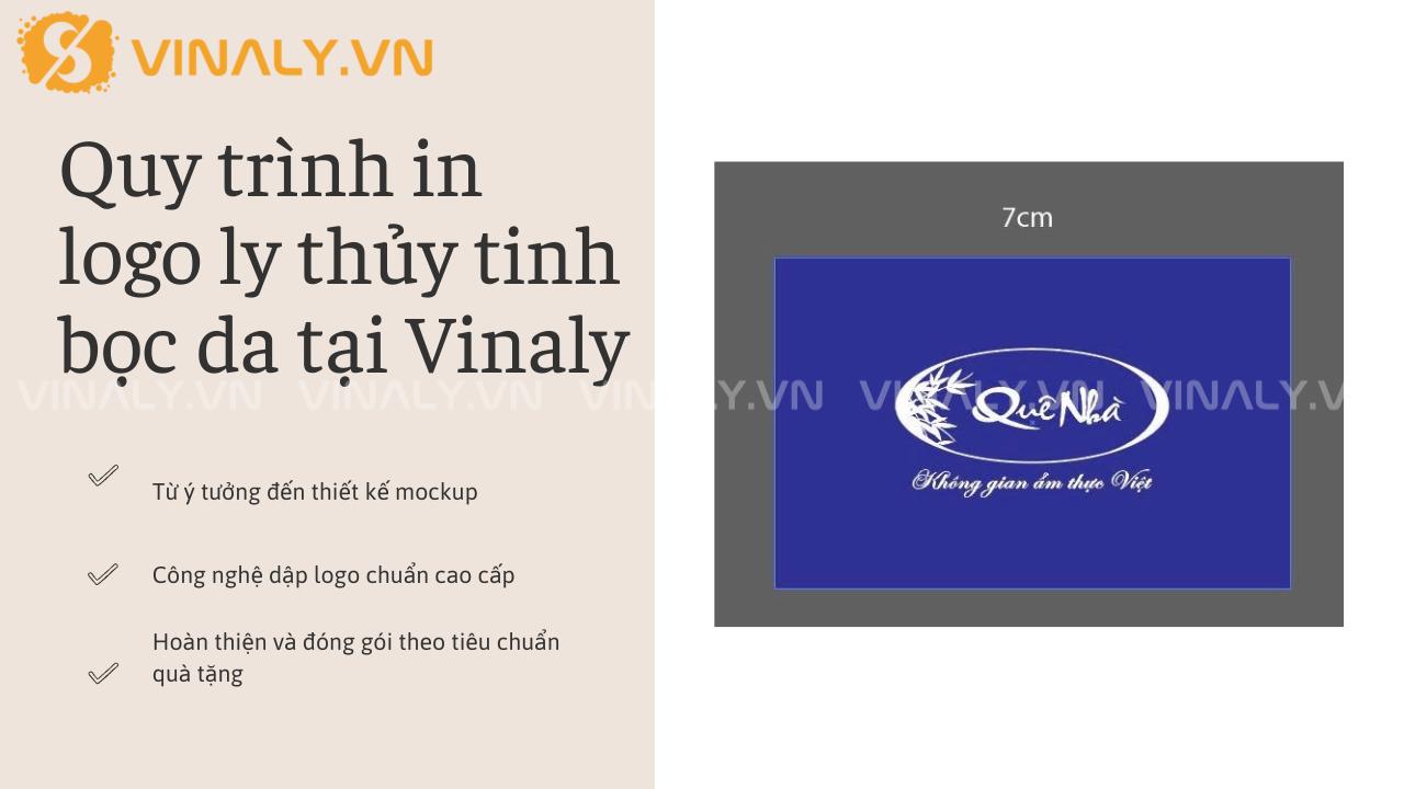 Vinaly.vn - Công Xưởng Quà Tặng Doanh Nghiệp 798 Quy trình in logo ly thủy tinh bọc da tại Vinaly
