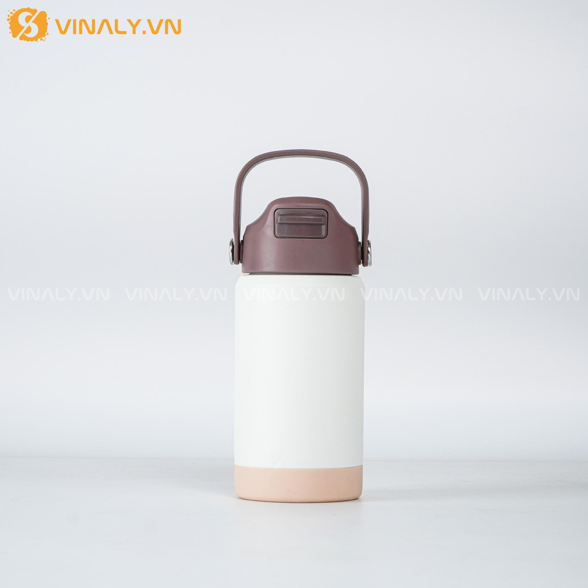 BGN-CC-01-01 | BÌNH GIỮ NHIỆT INOX CAO CẤP HOT TREND TÔNG PASTEL XINH XẮN 5 BGN-CC-01-01 | BÌNH GIỮ NHIỆT INOX CAO CẤP HOT TREND - MÀU BE