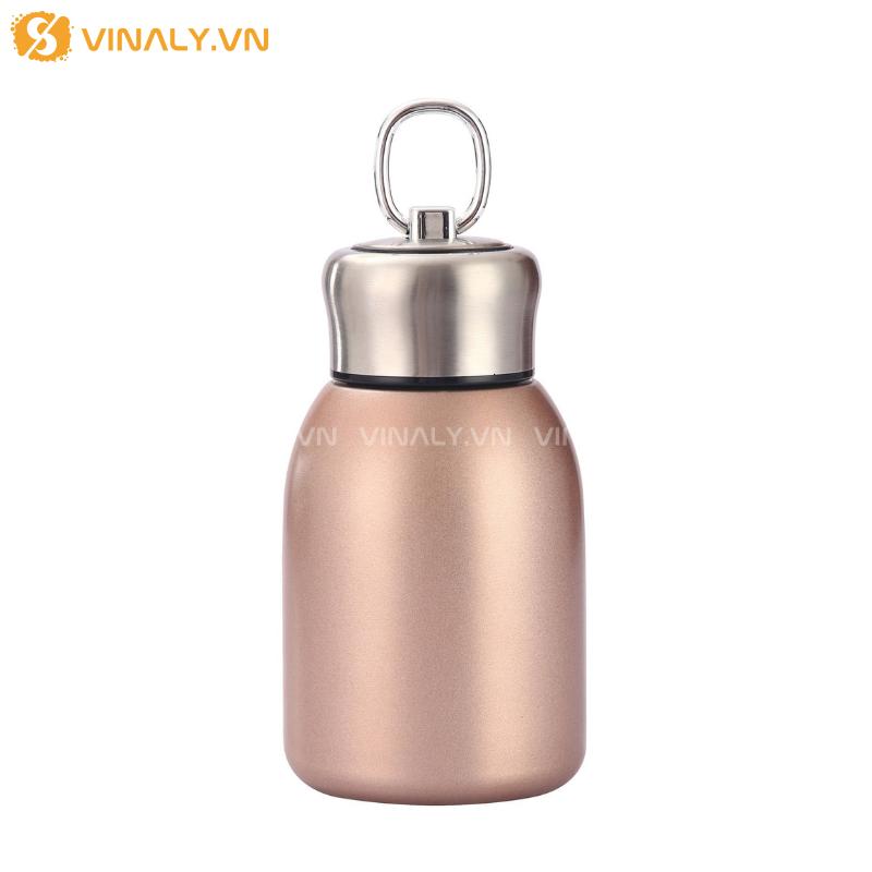 Vinaly.vn - Công Xưởng Quà Tặng Doanh Nghiệp 797 Bình Giữ Nhiệt Inox Mini 300ml - Màu đồng