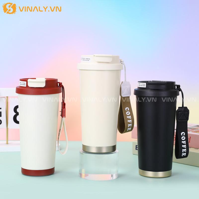 Vinaly.vn - Công Xưởng Quà Tặng Doanh Nghiệp 794 BGN-IN-10-01 | LY GIỮ NHIỆT GIÁ RẺ COFEEE WISHAWEO SANG TRỌNG CHO DÂN VĂN PHÒNG