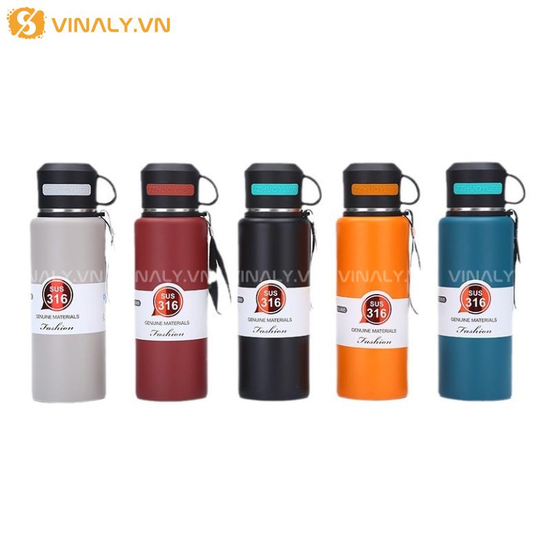 Vinaly.vn - Công Xưởng Quà Tặng Doanh Nghiệp 793 BGN-IN-16-01 | BÌNH NƯỚC GIỮ NHIỆT GIÁ RẺ DUNG TÍCH 1000ML SUS 316 LÀM QUÀ TẶNG