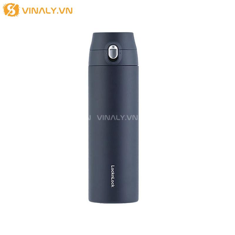 BGN-LL-04-02 | BÌNH GIỮ NHIỆT LOCK AND LOCK POINT ONE TOUCH 500ML - MÀU NAVY 23 BGN-LL-04-02 | BÌNH GIỮ NHIỆT LOCK AND LOCK POINT ONE TOUCH 500ML - MÀU NAVY