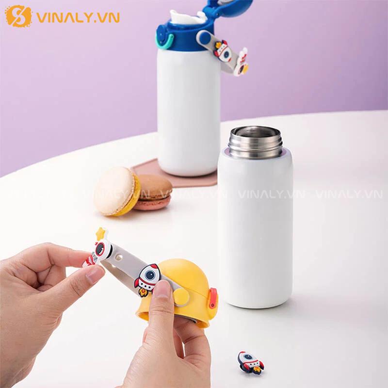 BGN-LL-08-01 | BÌNH GIỮ NHIỆT LOCK AND LOCK CHÍNH HÃNG DIY STRAP TUMBLER 350ML 20 Mẫu bình nước xinh xắn, an toàn cho bé