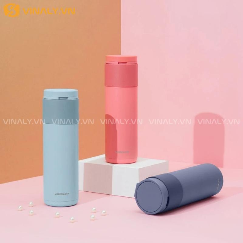 BGN-LL-11-01 | BÌNH GIỮ NHIỆT LOCKNLOCK CHÍNH HÃNG HIDDEN MOON 490ML ĐI HỌC, ĐI LÀM