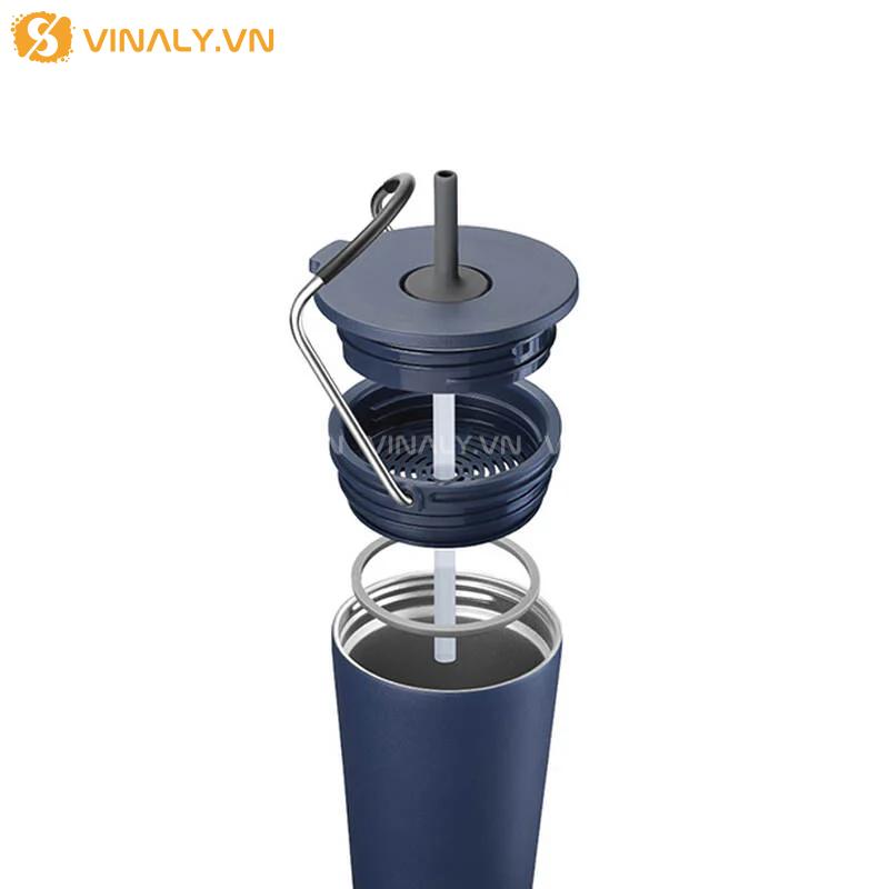 BGN-LL-14-03 | LY GIỮ NHIỆT LOCKNLOCK BUCKET TUMBLER STRAW 540ML CÓ ỐNG HÚT TIỆN DỤNG 19 Thiết kế đa tầng tiện nghi, tối ưu trải nghiệm sử dụng