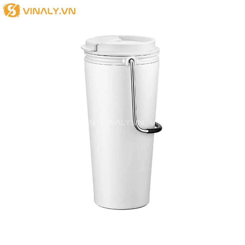 BGN-LL-15-01 | CỐC GIỮ NHIỆT LOCK&LOCK BUCKET TUMBLER KÈM QUAI XÁCH TIỆN DỤNG 17 LY GIỮ NHIỆT LOCK&LOCK BUCKET TUMBLER - MÀU TRẮNG