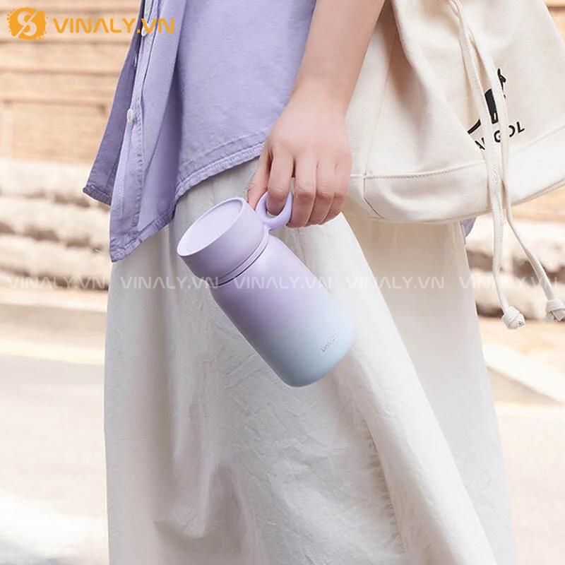 BGN-LL-17 | BÌNH GIỮ NHIỆT LOCK&LOCK METRO STUDIO GRADATION 350ML LOANG MÀU 15 Rất phù hợp với các bạn học sinh, sinh viên, nhân viên văn phòng
