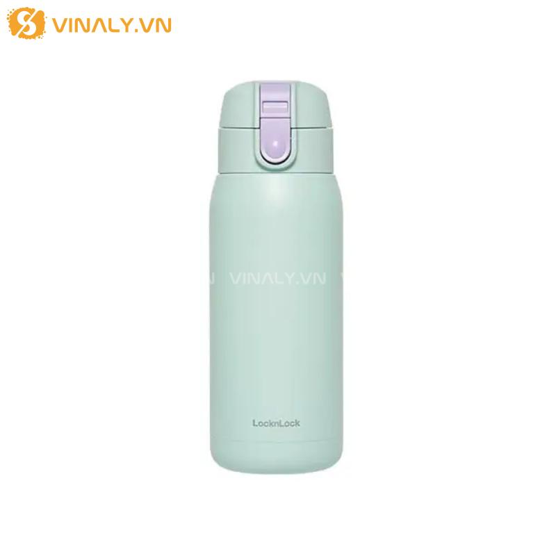 BGN-LL-18-01 | BÌNH LOCK AND LOCK CHÍNH HÃNG SCHOOL FIT COTTON CANDY 370ML XINH XẮN 22 Lock&Lock School Fit Cotton Candy - màu xanh mint