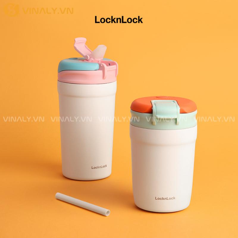 Vinaly.vn - Công Xưởng Quà Tặng Doanh Nghiệp 805 Lock&Lock Dual Flip Giữ Nhiệt 430ml – lựa chọn lý tưởng cho tín đồ cà phê
