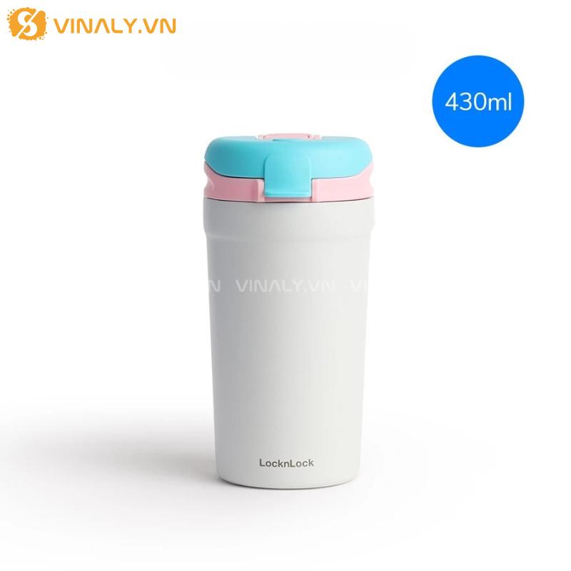 Vinaly.vn - Công Xưởng Quà Tặng Doanh Nghiệp 804 BGN-LL-24 | LY LOCKNLOCK DUAL FLIP GIỮ NHIỆT ĐỰNG CÀ PHÊ DUNG TÍCH 430ML