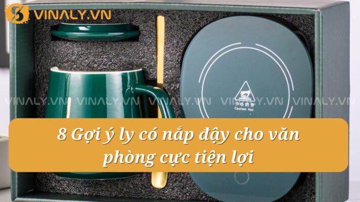 Trong môi trường văn phòng, nơi bạn phải làm việc cả ngày bên máy tính, một chiếc ly có nắp đậy không chỉ giúp giữ nước sạch mà còn mang lại sự gọn gàng cho góc làm việc.