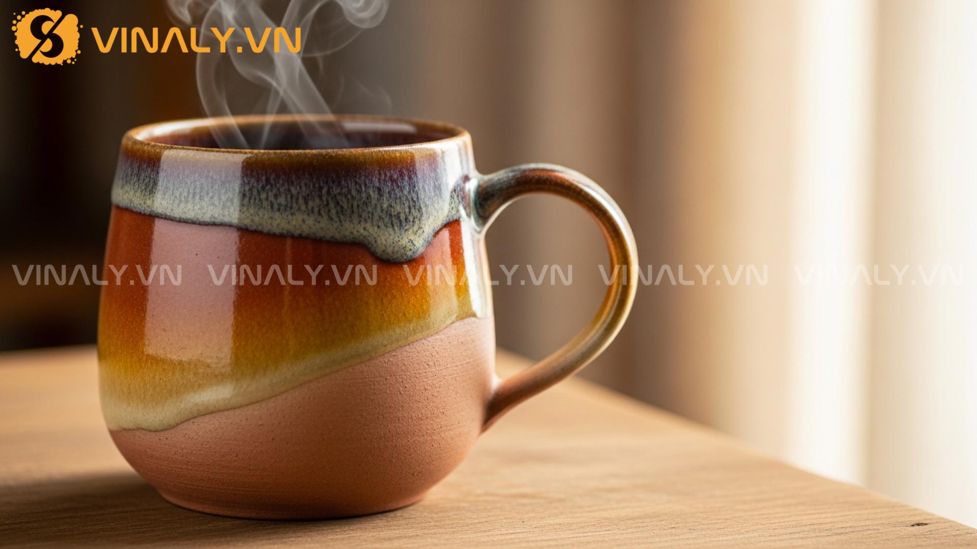 Top 10+ Ly sứ uống Cafe đẹp 2025 – Sang & Tối giản 5 Ly sứ uống cafe đẹp men gốm Bát Tràng tone đất