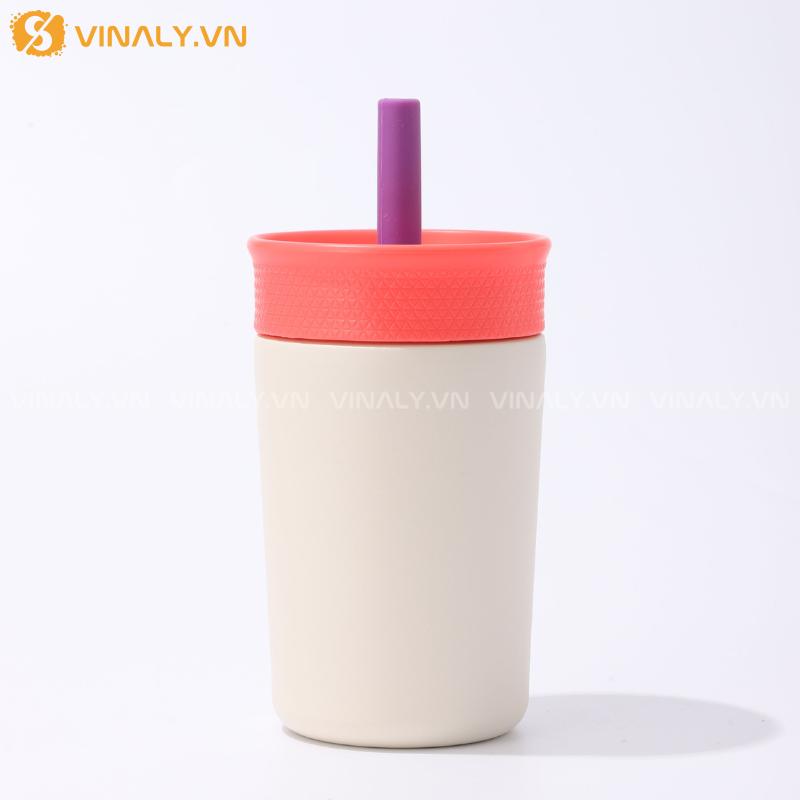 BGN-CC-04-01 | LY GIỮ NHIỆT COFFEE CUP DUNG TÍCH 350ML MÀU PASTEL 23 LY GIỮ NHIỆT CÀ PHÊ DUNG TÍCH NHỎ - MÀU BE