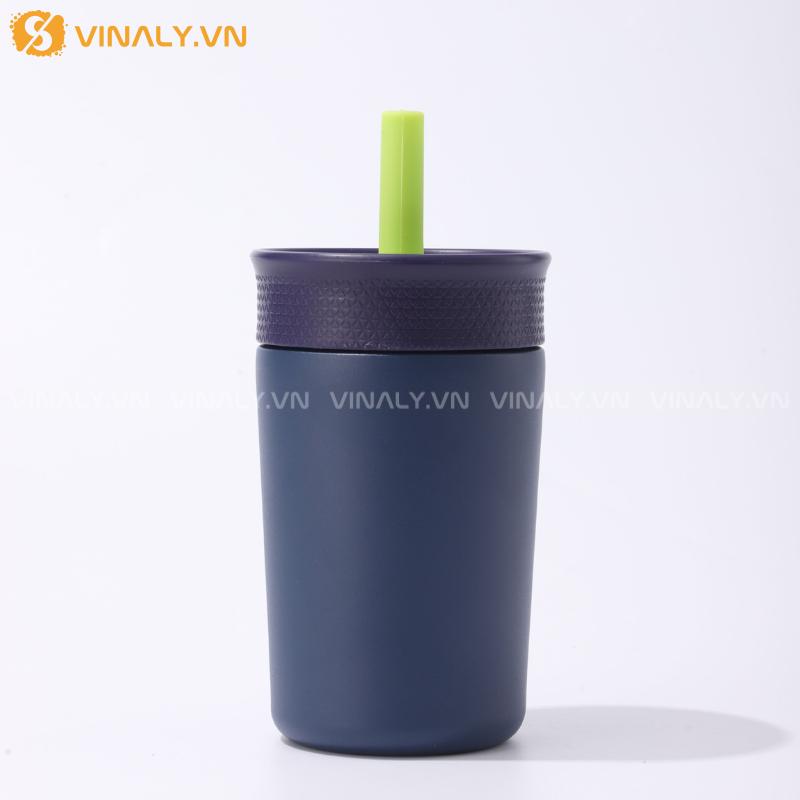 BGN-CC-04-01 | LY GIỮ NHIỆT COFFEE CUP DUNG TÍCH 350ML MÀU PASTEL 22 LY GIỮ NHIỆT CÀ PHÊ DUNG TÍCH NHỎ - MÀU ĐEN