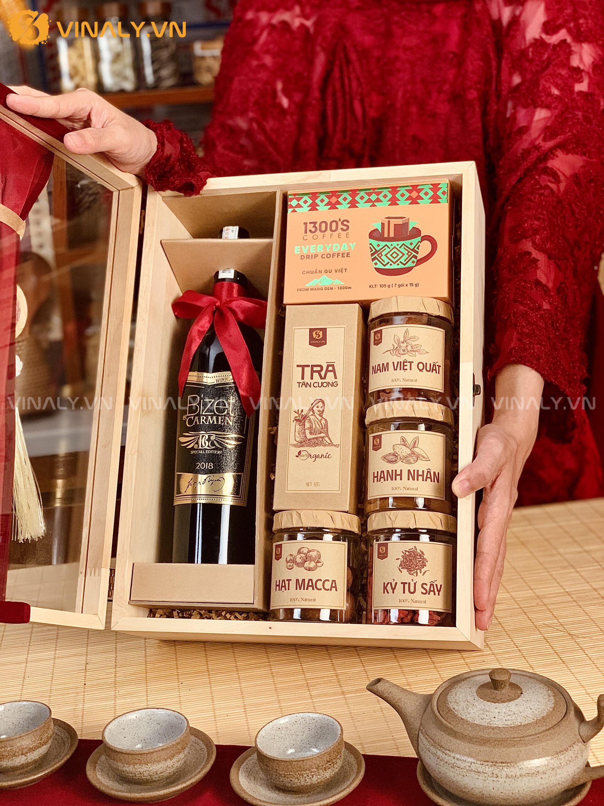 SQT-AK-04-01 SET AN KHANG 4 - QUÀ TẾT SỨC KHỎE TINH TẾ