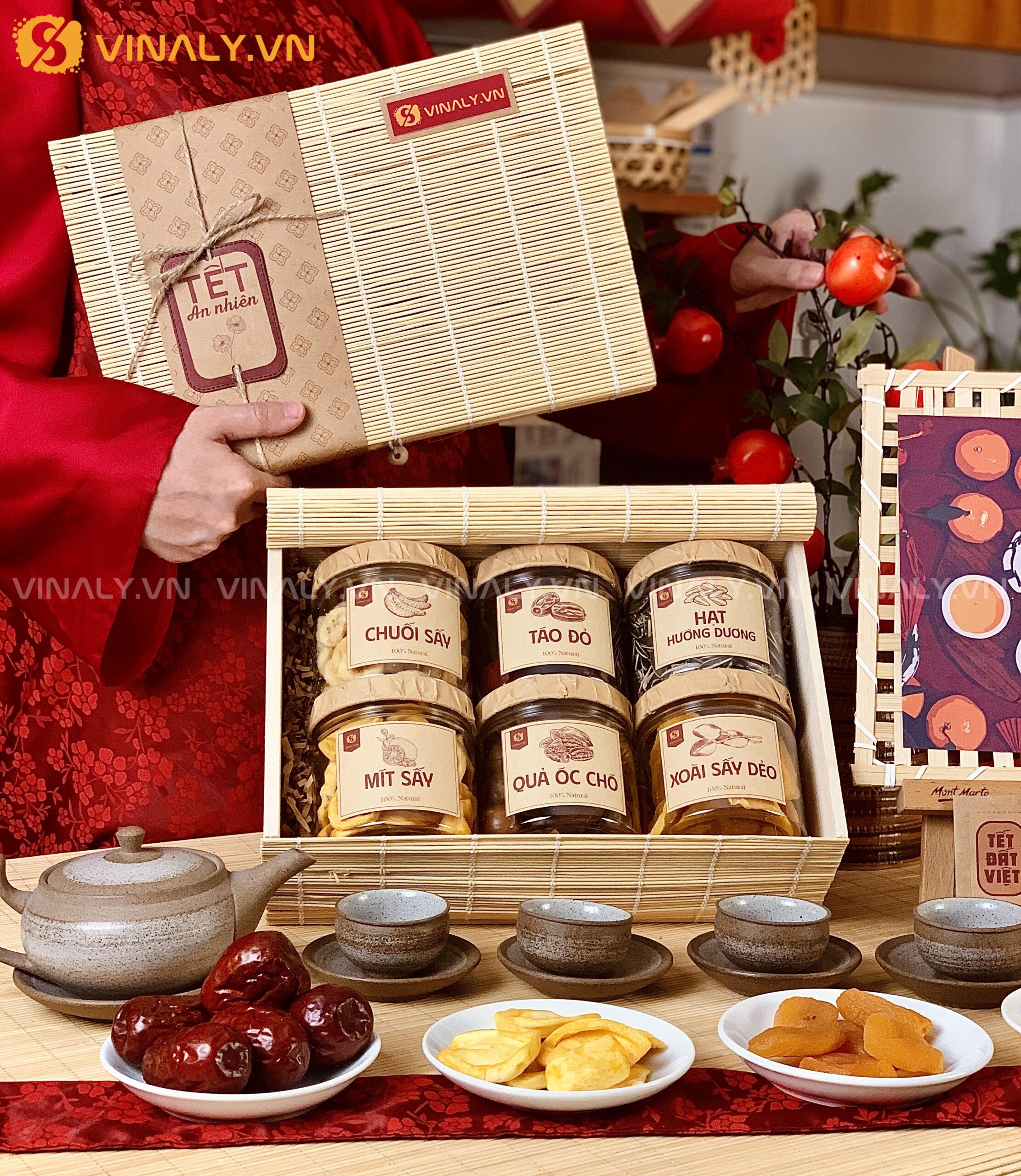SQT-AN-02-01 SET AN NHIÊN 2 - QUÀ BIẾU TẾT KHÁCH HÀNG