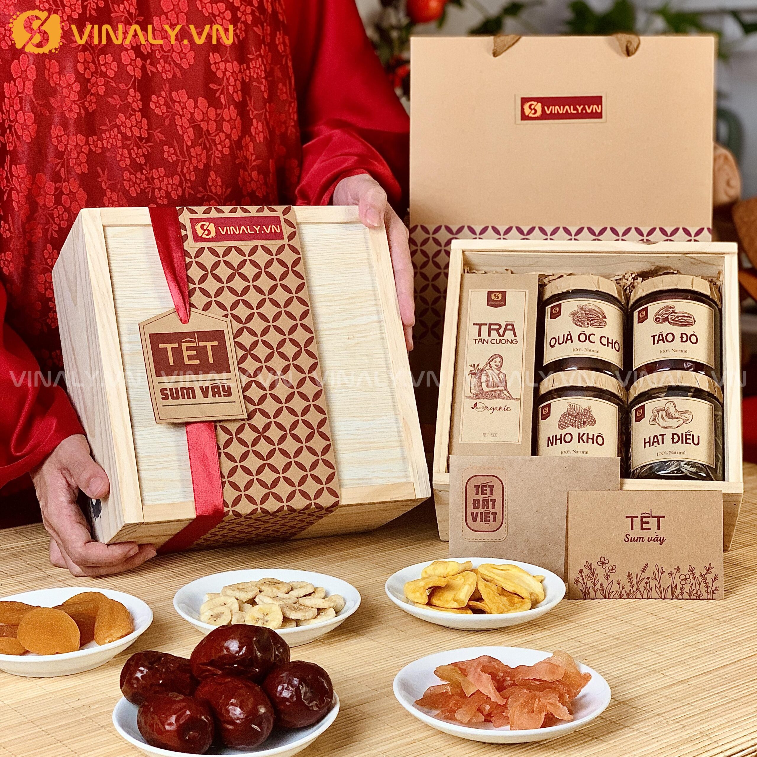 SQT-SV-02-01 SET SUM VẦY 2 - BỘ QUÀ TẾT ĐẬM BẢN SẮC VĂN HÓA VIỆT