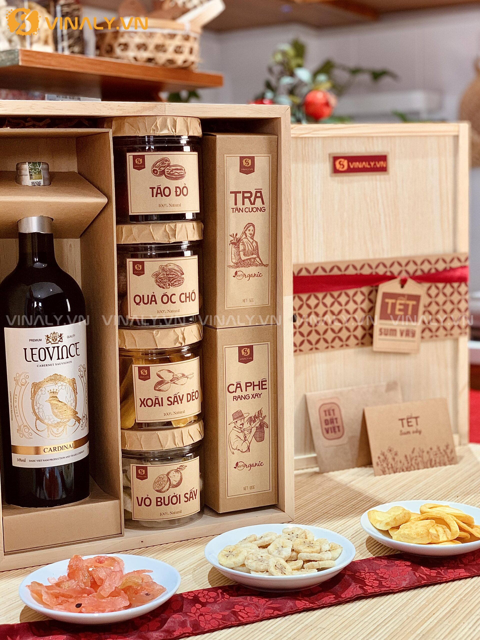 SQT-SV-03-01 SET SUM VẦY 3 QUÀ TẾT DOANH NGHIỆP CAO CẤP