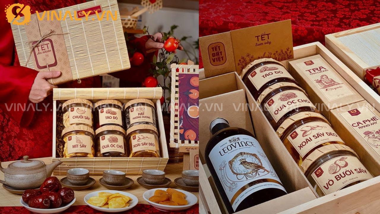 Hộp quà trung cấp 600k – 1M