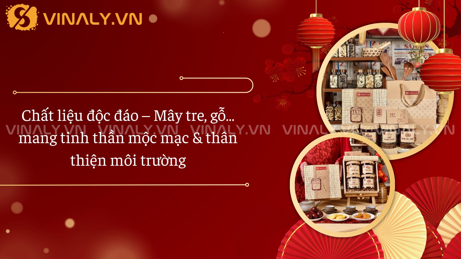 Chất liệu độc đáo – Mây tre, gỗ… mang tinh thần mộc mạc & thân thiện môi trường