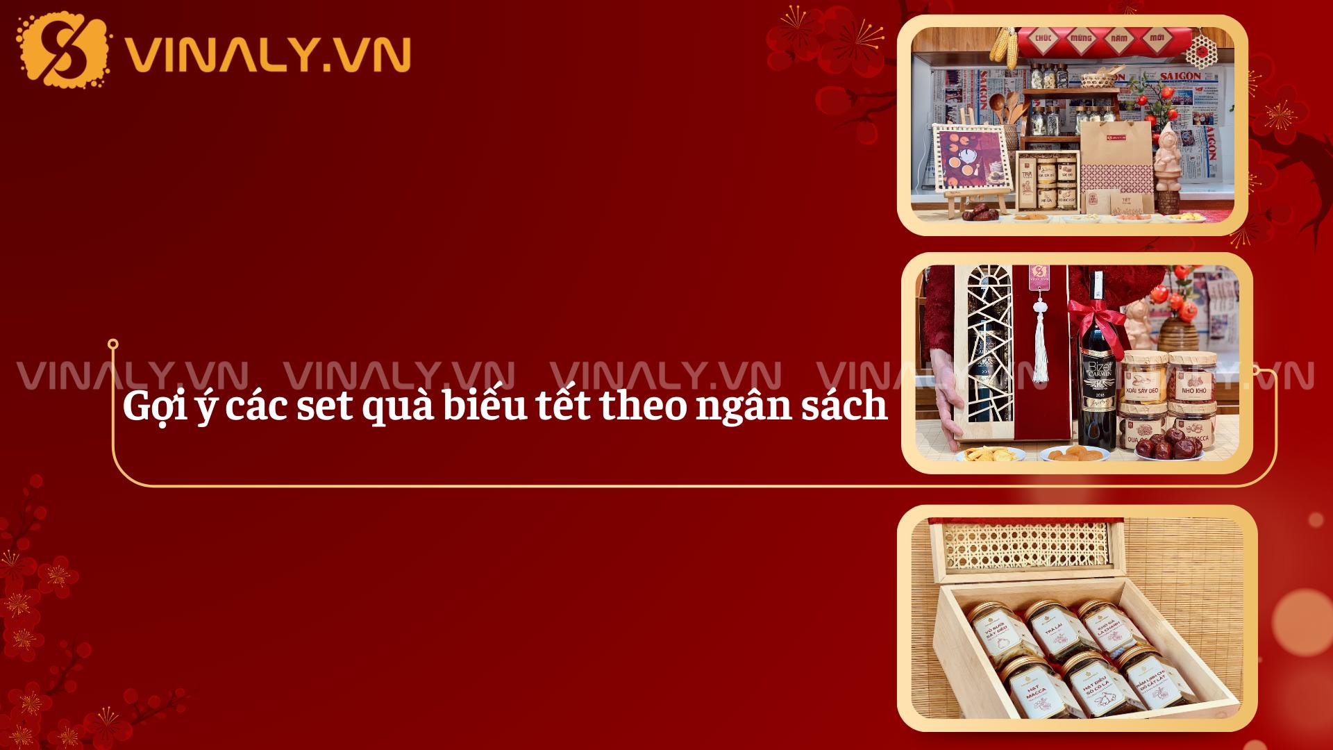 Gợi ý các set quà biếu tết theo ngân sách