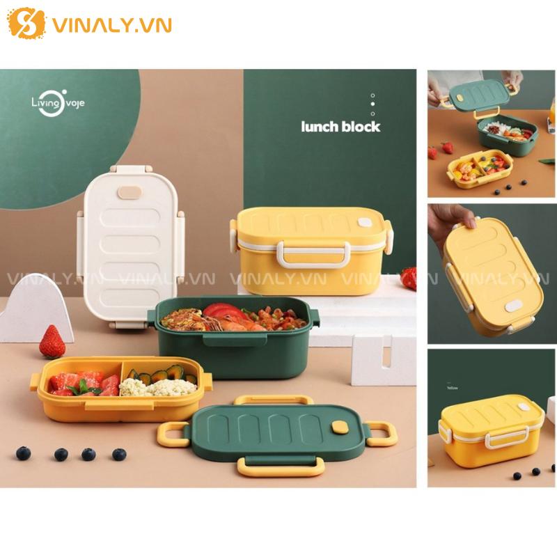 HCGN-06 | HỘP CƠM VĂN PHÒNG 2 LỚP DUNG TÍCH 1000ML DÙNG ĐƯỢC TRONG LÒ VI SÓNG 18 HCGN-06 | HỘP CƠM VĂN PHÒNG 2 LỚP DUNG TÍCH 1000ML DÙNG ĐƯỢC TRONG LÒ VI SÓNG