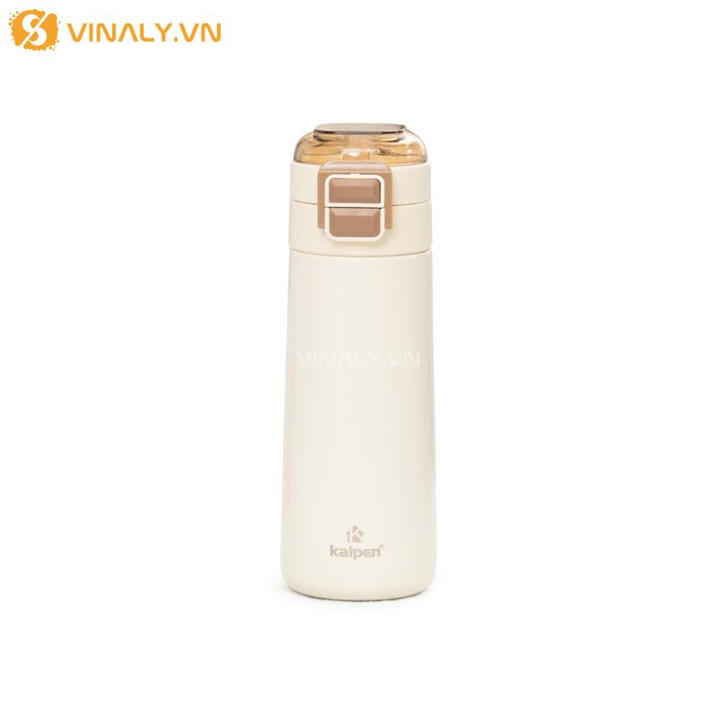 BGN-CC-11 | BÌNH GIỮ NHIỆT INOX 304 500ML HÃNG KALPEN MÀU TRẮNG SỮA