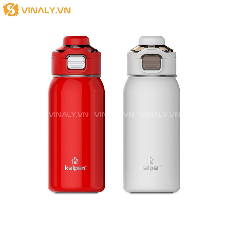 BGN-CC-12 | KALPEN BÌNH GIỮ NHIỆT INOX 304 CAO CẤP - DA10 DUNG TÍCH LỚN 700ML
