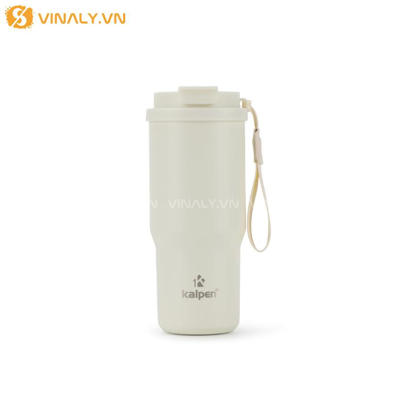 CỐC GIỮ NHIỆT MÀU TRẮNG KEM CHUẨN GU CHỊ EM VĂN PHÒNG