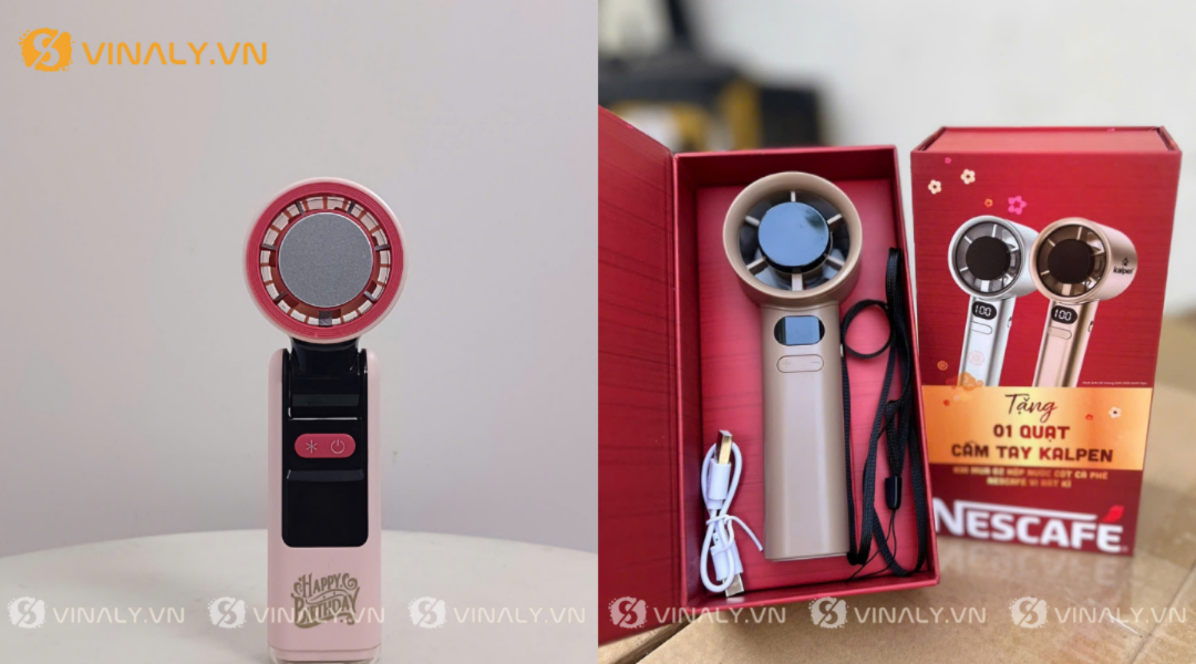 Quà Tặng Cho Đoàn Viên Giá Gốc Tận Xưởng - Top 20+ Gợi Ý "Ngon - Bổ - Rẻ" 6 Quạt mini in logo công đoàn làm quà