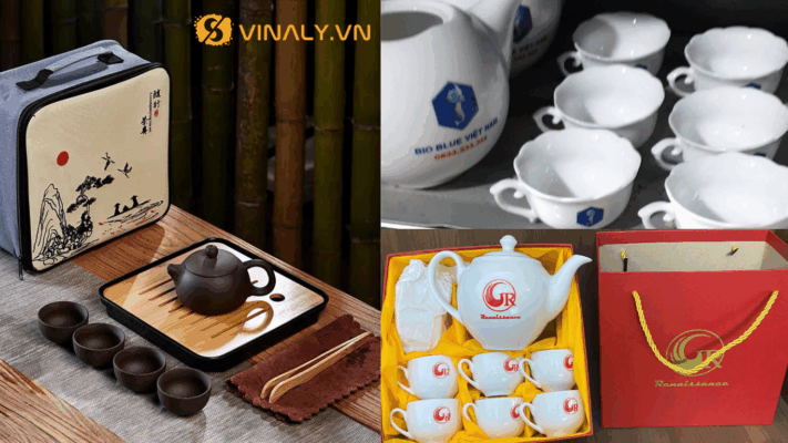 Bộ ấm trà làm quà kỷ niệm 26/3 rất hợp tình mà còn hợp lý