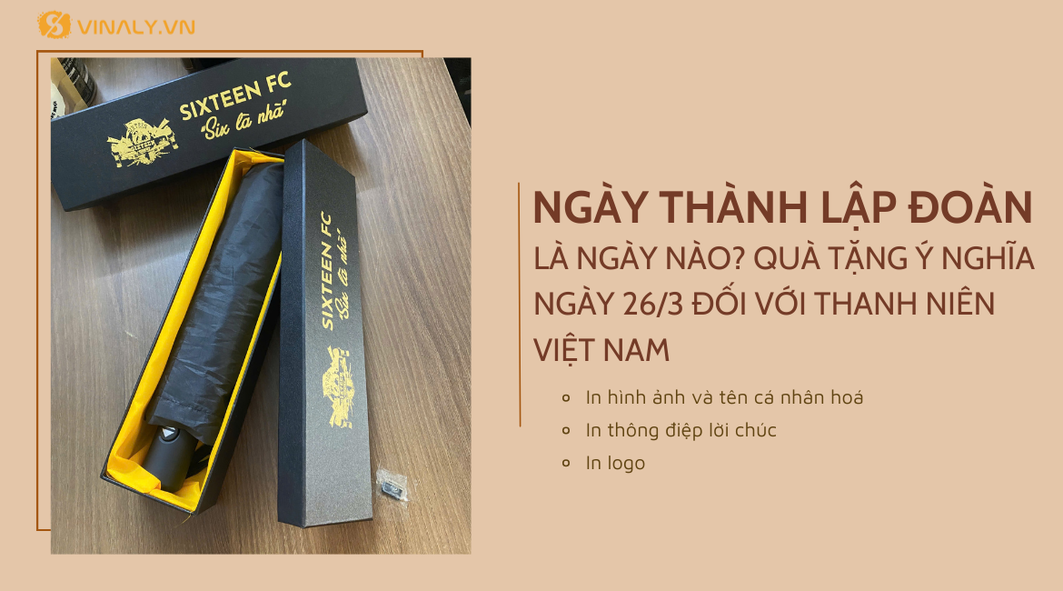 Ngày thành lập Đoàn là ngày nào? Quà tặng ý nghĩa ngày 26/3 đối với thanh niên Việt Nam 1 ngày thành lập đoàn là ngày nào - Vinaly