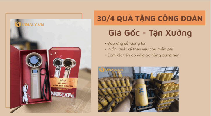 30/4 quà tặng công đoàn đặt ở đâu giá rẻ, chất lượng, giao hàng nhanh?