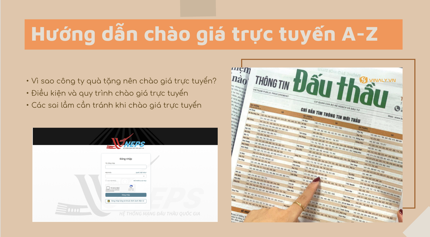 Hướng dẫn công ty quà tặng chào giá trực tuyến từ A - Z (Cập nhật 2026) 1 Quy trình chào giá trực tuyến từ A-Z